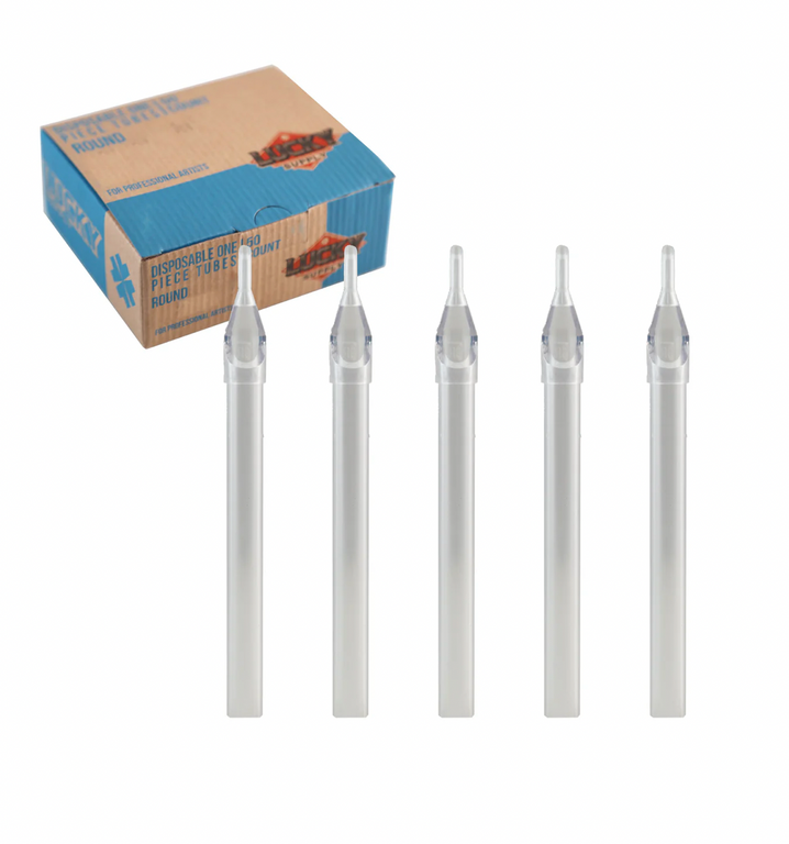 Clear Disposable Tube Stems